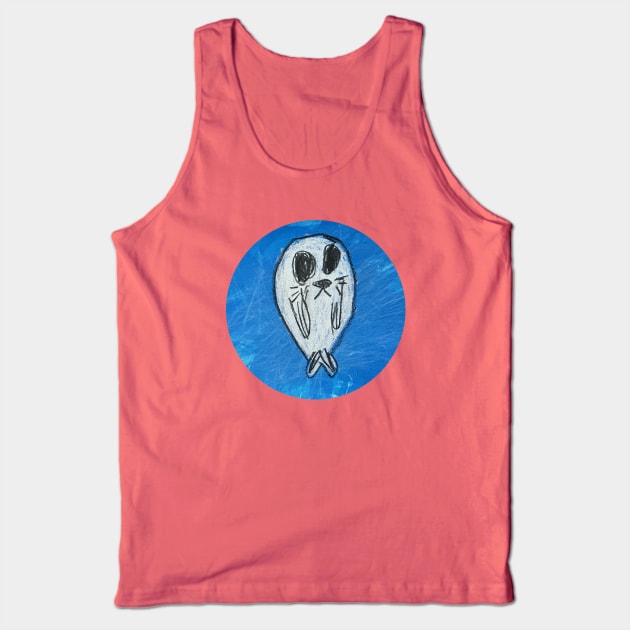 Sad Seal Tank Top by Drafted Offroad